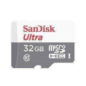 Card de Memorie, 32GB - SanDisk Ultra (SDSQUNR-032G-GN3MN) - Alb / Gray