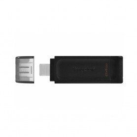 Stick de Memorie 64GB - Kingston DT70 (DT70/64GB) - Negru