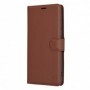 Husa pentru Samsung Galaxy S24 Plus - Techsuit Leather Folio - Maro