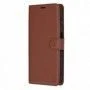 Husa pentru Samsung Galaxy A14 4G / A14 5G - Techsuit Leather Folio - Maro