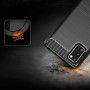 Husa Tpu Carbon Fibre pentru Samsung Galaxy S20+ Plus, Neagra