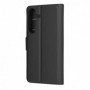 Husa pentru Samsung Galaxy S24 - Techsuit Leather Folio - Neagra