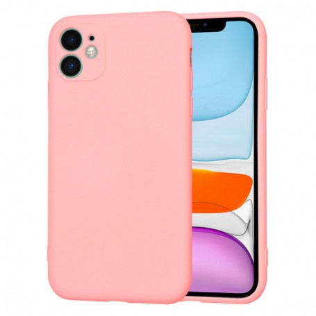 Husa pentru iPhone 11 - Techsuit SoftFlex - Chalk Roz