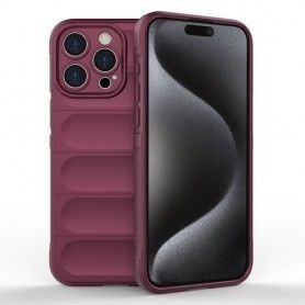Husa pentru iPhone 15 Pro - Techsuit Luxury Glitter MagSafe - Rosie