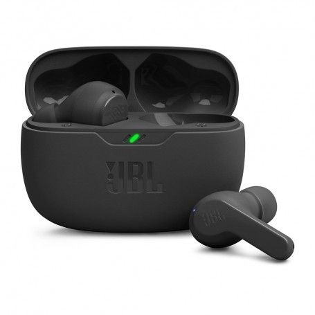 Casti in-ear Bluetooth cu microfon TWS - JBL (Wave Beam) - Negru