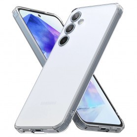Husa pentru Samsung Galaxy A55 5G - Techsuit SoftFlex - Hot Roz