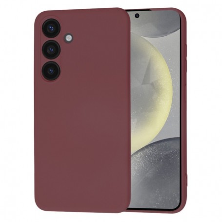 Husa pentru Samsung Galaxy S24 - Techsuit SoftFlex - Plum Rosie