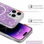 Husa pentru iPhone 11 - Techsuit Sparkly Glitter - Roz