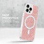 Husa pentru iPhone 11 Pro Max - Techsuit Sparkly Glitter - Alba