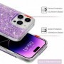 Husa pentru Samsung Galaxy A14 4G / A14 5G - Techsuit Sparkly Glitter - Roz