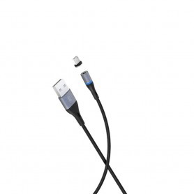 Cablu de date - XO NB103 - Micro-usb - 2.1A - 100cm, Alb