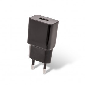 Incarcator USB, Type-C, QC3.0, 20W - Hoco Dazzling (N34) - Transparent Negru