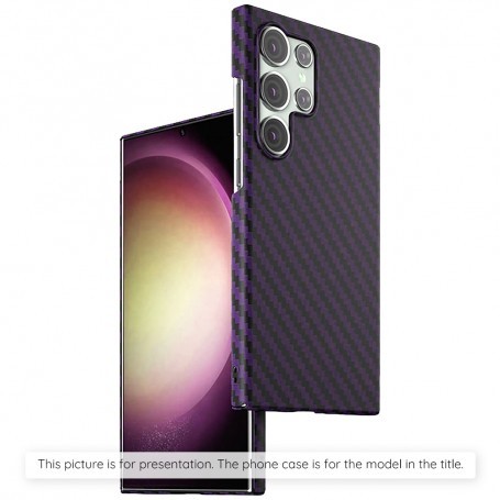 Husa pentru iPhone 11 - Techsuit Carbonite FiberShell - Mov