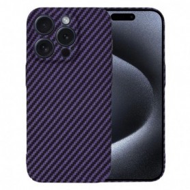 Husa pentru iPhone 15 Pro - Techsuit Carbonite FiberShell - Neagra