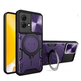 Husa pentru Motorola Moto G84 - Techsuit FlipCraft - Mysterious Mov