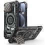 Husa pentru iPhone 15 Pro Max - Supcase Unicorn Beetle XT MagSafe - Neagra Circuit