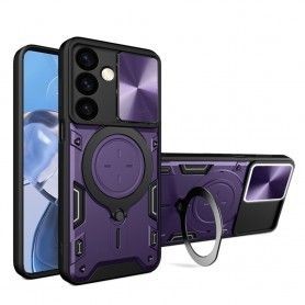 [PACHET 360] - Husa ColorVerse 360 + Folie de protectie -  Samsung Galaxy S24 Plus  - Roz