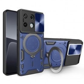 Husa pentru Redmi Note 13 Pro 5G / Poco X6 - Ringke Fusion X - Neagra
