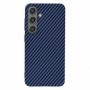 Husa pentru Samsung Galaxy S24 - Techsuit Carbonite FiberShell - Cyan