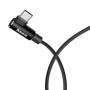 Cablu de date Baseus MVP Elbow USB Type-C, 1m, 2A, Negru