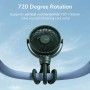Ventilator Portabil de Birou 4000mAh - JisuLife (FA24) - Frost Verde