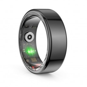 Inel Inteligent - Smart Ring Marimea 8, Diametru 18mm - Techsuit (R06) - Gold