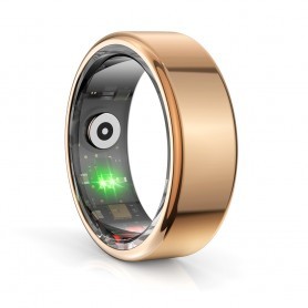 Inel Inteligent - Smart Ring Marimea 11, Diametru 20.6mm - Techsuit (R02) - Rose Gold