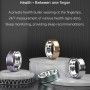 Inel Inteligent - Smart Ring Marimea 10, Diametru 19.8mm - Techsuit (R3) - Cyan