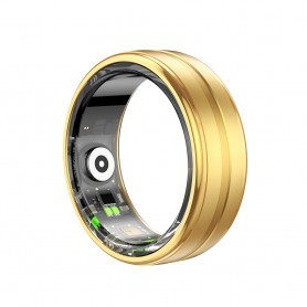 Inel Inteligent - Smart Ring Marimea 11, Diametru 20.6mm - Techsuit (R3) - Cyan