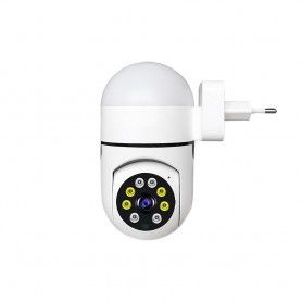 Camera de Supraveghere Wi-Fi, cu Detectare Rapida si Notificari - Imou Ranger Bulb Cam (IPC-S6DP-5M0WEB-E27) - Alb