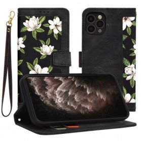 Husa pentru iPhone 11 Pro - Techsuit FlipCraft - Flowers of the Dawn