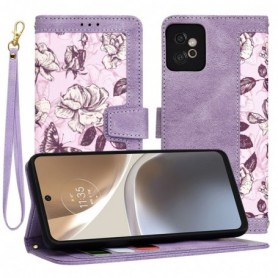 Husa pentru Motorola Moto G32 - Techsuit FlipCraft - Sweetheart Roz