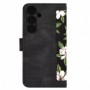 Husa pentru Samsung Galaxy S24 - Techsuit FlipCraft - Flowers of the Dawn