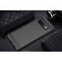 Husa Tpu Carbon Fibre pentru Samsung Galaxy S10, Neagra