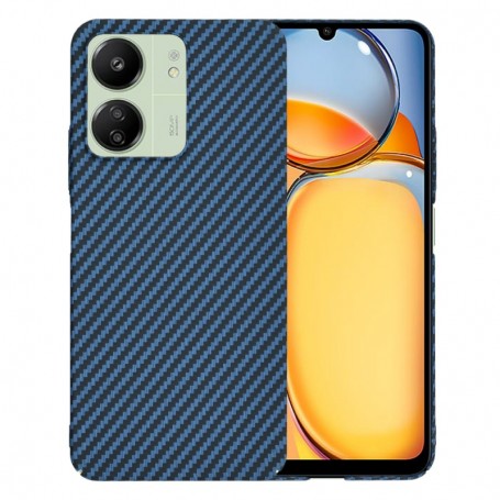 Husa pentru Xiaomi Redmi 13C 4G / 13C 5G / Poco M6 / C65 - Techsuit Carbonite FiberShell - Cyan