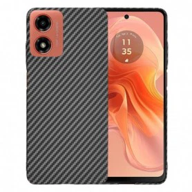 Husa pentru Motorola Moto G04 / Moto G04s / Moto G24 / Moto E14 - Techsuit Carbonite FiberShell - Stealth Gray