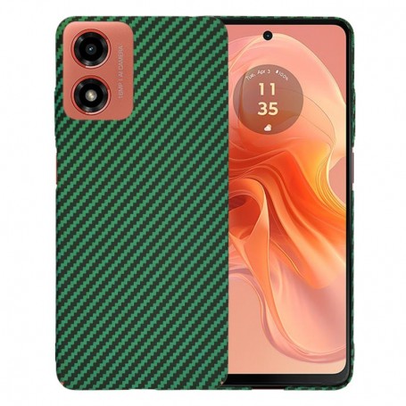 Husa pentru Motorola Moto G04 / Moto G04s / Moto G24 / Moto E14 - Techsuit Carbonite FiberShell - Verde