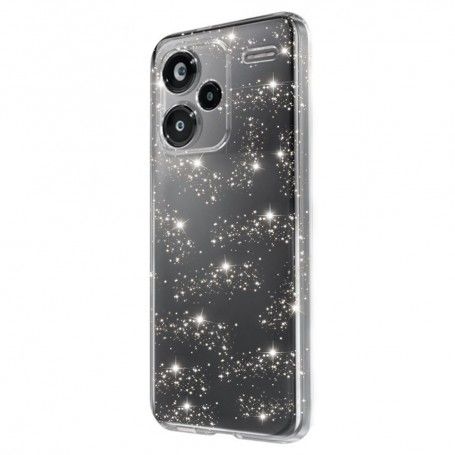 Husa pentru Xiaomi Redmi Note 13 Pro+ 5G - Techsuit SparkleSkin Series - Clear