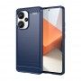 Husa pentru Xiaomi Redmi Note 13 Pro+ 5G - Techsuit Carbon Silicone - Albastra