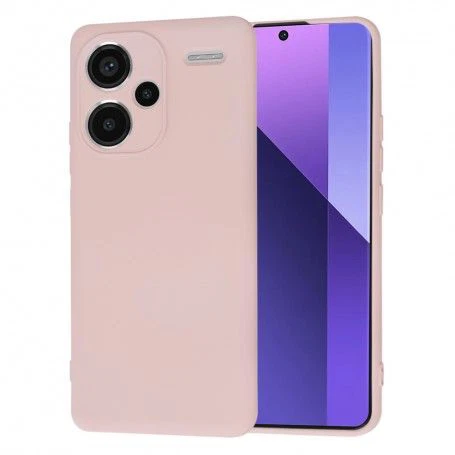 Husa pentru Xiaomi Redmi Note 13 Pro+ 5G - Techsuit SoftFlex - Roz Sand