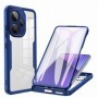 [PACHET 360] - Husa ColorVerse 360 + Folie de protectie -  Xiaomi Redmi Note 13 Pro+ 5G  - Albastru