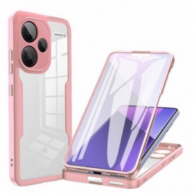 [PACHET 360] - Husa ColorVerse 360 + Folie de protectie -  Xiaomi Redmi Note 13 Pro+ 5G  - Roz