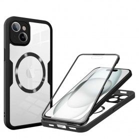 Husa pentru iPhone 15 - Techsuit SoftFlex - Mov