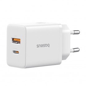 Incarcator USB, Type-C, Fast Charge 20W - Baseus (P10111403113-00) - Cluster Negru