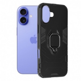 Husa pentru iPhone 16 - Nillkin Super Frosted Shield Pro - Neagra