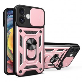 Husa pentru iPhone 16 - Ringke Fusion X Design - Camo Neagra