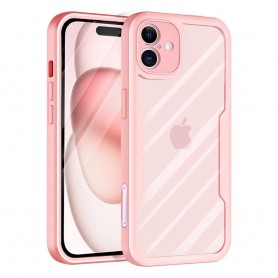 [PACHET 360] - Husa ColorVerse 360 + Folie de protectie -  iPhone 16  - Negru