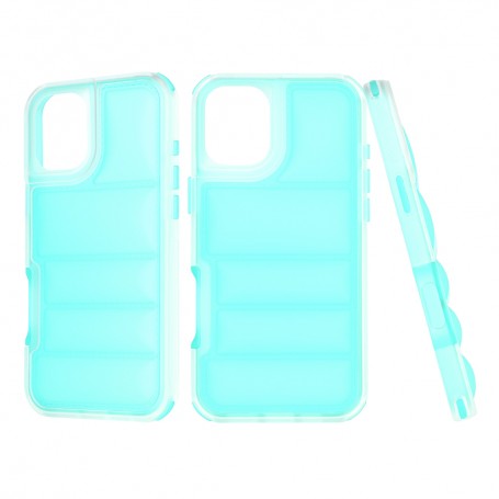 Husa pentru iPhone 16 Plus - Techsuit Wave Shield - Turquoise