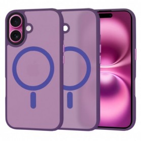 [PACHET 360] - Husa ColorVerse 360 + Folie de protectie -  iPhone 16 Plus  - Mov