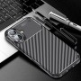 Husa pentru iPhone 16 Plus - Techsuit CarbonFiber - Neagra